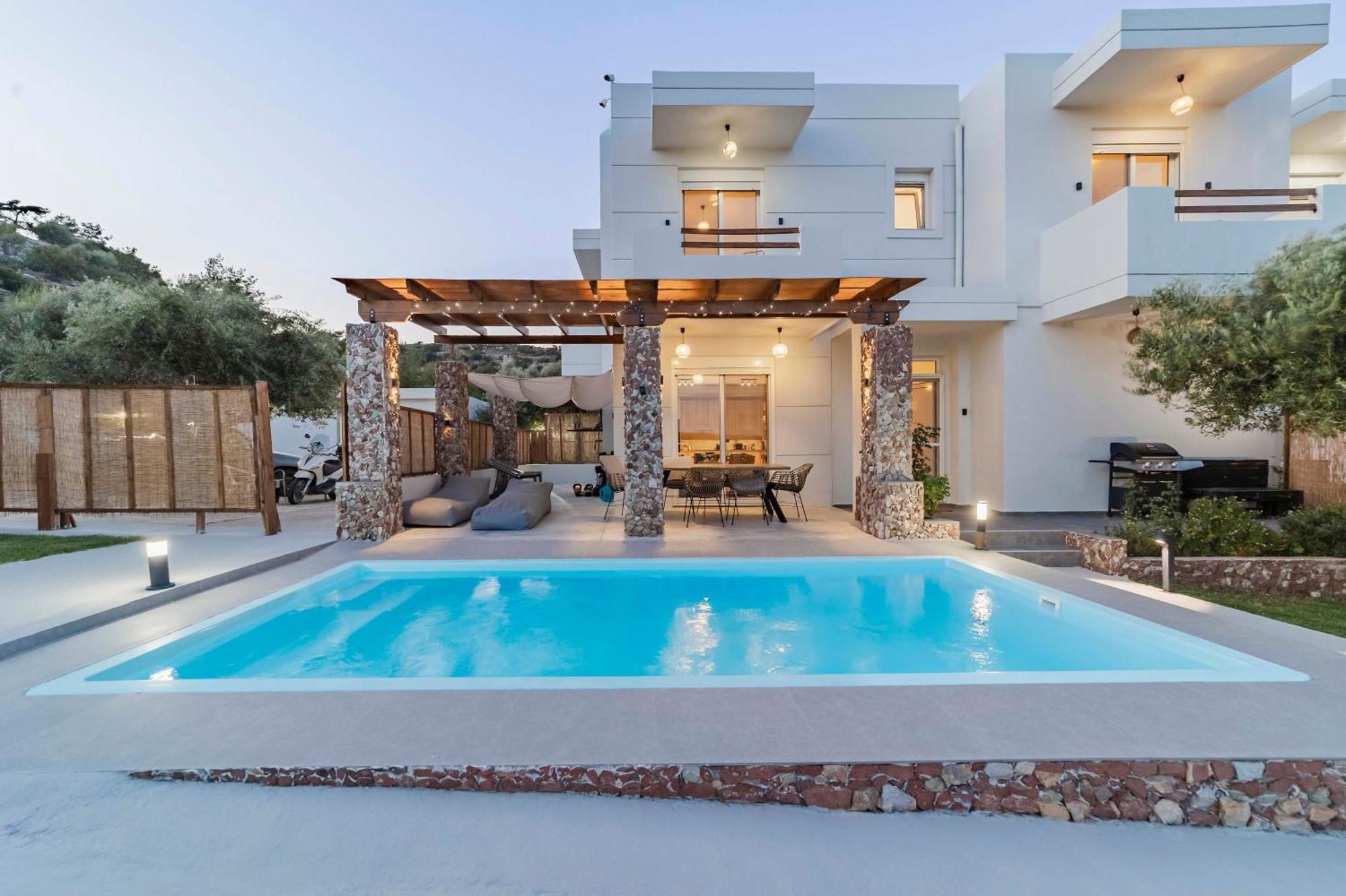 Villa Tranquila Rhodes Psinthos 外观 照片